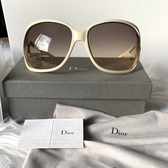Dior Accessories - ❤️❤️SOLD❤️❤️Dior white madrague sunglass